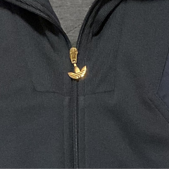 Adidas Women’s Track Jacket Blue Full Zip - Picture 6 of 9